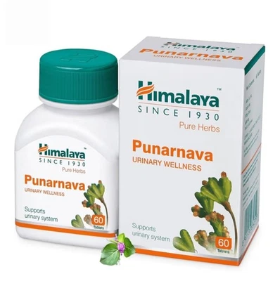Таблетки Himalaya Herbal Punarnava Herb контролируют инфекцию мочевыводящих путей 60 таблеток - Изображение 1 из 4