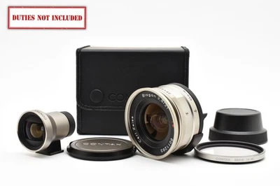 [MINT] CONTAX Carl Zeiss Biogon 21mm f/2.8 T* + GF-21 Viewfinder From JAPAN - Image 1 of 4