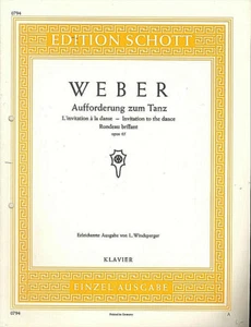 Weber ~ Aufforderung zum Tanz - Rondeau brillant opus 65 - Picture 1 of 1