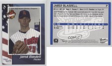 2002 MultiAd Sports Peoria Chiefs Jared Blasdell #4