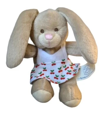 Build A Bear Vanilla Fudge Bunny Mini Plush Cherry Skirt McDonalds 2007 Rabbit - Image 1 of 4