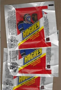 ( 3 ) 1978 Topps Hockey Wax Wrappers sehr gepflegt - Bild 1 von 1