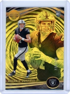 2023 Panini Illusions Rookie Yellow Diamond Aidan O'Connell Rookie /299 Raiders - Picture 1 of 2