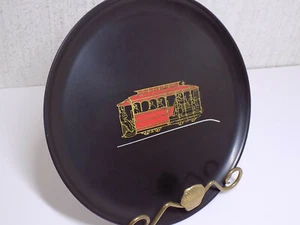 COUROC 10" Tray San Francisco Trolley Cable Car Monterey Calif MCM USA - Picture 1 of 7