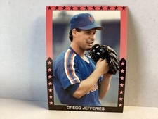 Baseballs Hottest Hitters, Pink and Black Stars - Gregg Jefferies