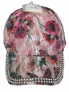 NWT Womens Ladies Hat Cap Multicolor Adjustable Strap Back Baseball Hats Caps - Picture 1 of 7