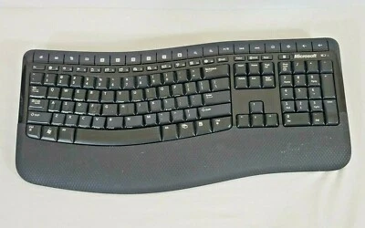 MICROSOFT WIRELESS COMFORT KEYBOARD 5000 MODEL 1394 (keyboard only) - Image 1 of 4