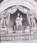 Madonna Enthroned, Portal, Duomo, Orvieto, Italy, Magic Lantern Glass Slide