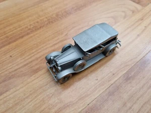 DANBURY MINT CLASSIC 1929 PACKARD 640 PEWTER REPLICA MODEL CAR - Picture 1 of 3
