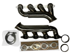 F Body LS LS1 LS2 LSX Turbo Manifolds 3" Turbo Headers 2" Primary Monsters V8 - Foto 1 di 8