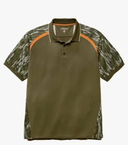 Neu Mossy Oak Pro Hunter Performance Polo Herren Größe Large, Versand aus USA - Bild 1 von 7