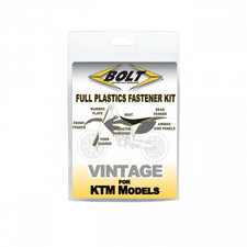 Bolt Hardware Motocross Bike Plastic Fastener Kit - KTM 2 STROKES 1993-97