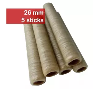 Kollagenhüllen trocken 26 mm / 50 Fuß Länge zum Füllen 80 Pfund 450 Würste 5 Sticks - Bild 1 von 8