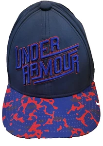Under Armour Dark Blue , Black & Red Youth Hat - Picture 1 of 6