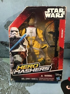 Star Wars Hero Mashers Bounty Hunter Bossk Figure - Picture 1 of 2