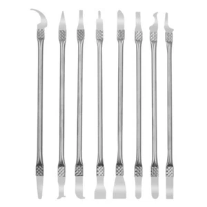 8 Pcs/ Set Repair Opening Metal Spudger Pry Tools Disassemble Set For Cell Phone - Picture 1 of 9