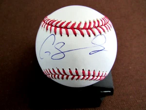 GARY SANCHEZ ORIOLES TWINS YANKEES CATCHER SIGNED AUTO OML BASEBALL JSA BEAUTY - Picture 1 of 2