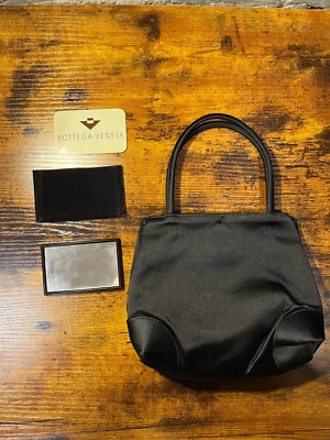 AUTÉNTICO Bolso de Mano Bottega Veneta Vintage Satinado Foto 1 de 4