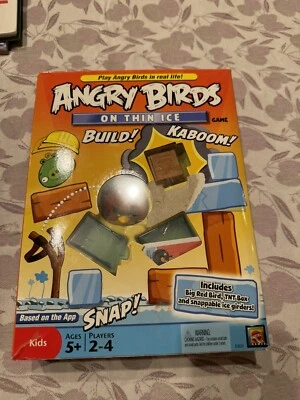 Angry Birds On Thin Ice Game 2011 - All Pieces, Complete - Image 1 of 4
