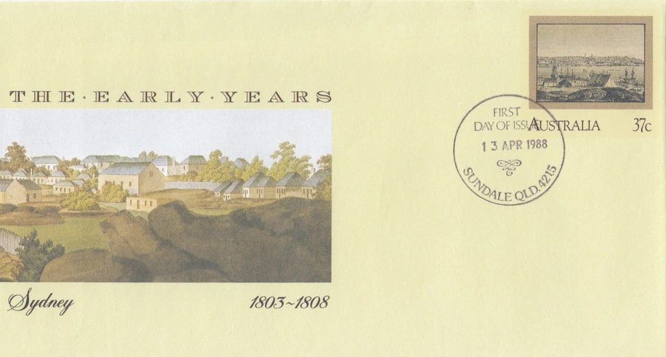 Australia Postal Stationery FDC Sydney 1988 (13952) - Image 1 of 1