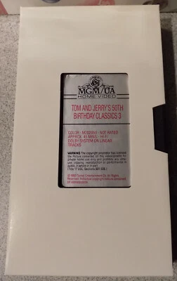 Tom and Jerry's 50th Birthday Classics 3 - NO BOX VHS - Image 1 of 2