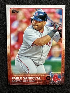 Pablo Sandoval #650 2015 Topps Béisbol Cantidad Boston Red Sox - Imagen 1 de 2