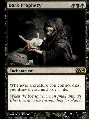 Magic 2014 (M14) #93 Dark Prophecy - Image 1 of 2