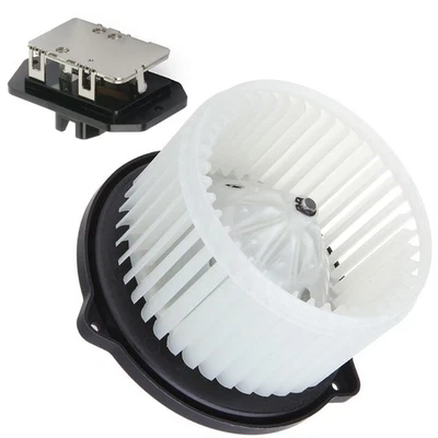 Blower Motor w/ Fan Cage and Resistor For 2000 2004-2005 Toyota Echo 1.5L Front - Image 1 of 4