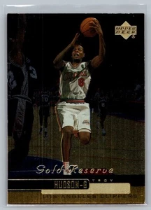 1999-00 Upper Deck Gold Reserve Troy Hudson #97 Los Angeles Clippers - Picture 1 of 2