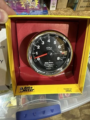 AUTO METER 2895 Performance Street Tachometer 3.750 in.-NUNCA USADO🔥🔥🔥 Foto 1 de 4