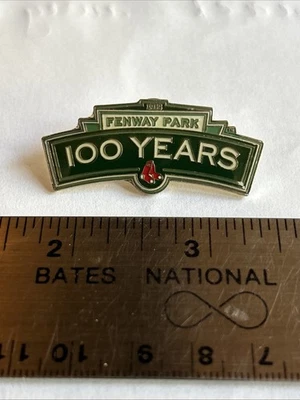 Red Sox 100 Year Fenway Park Lapel Pin.. - Image 1 of 2
