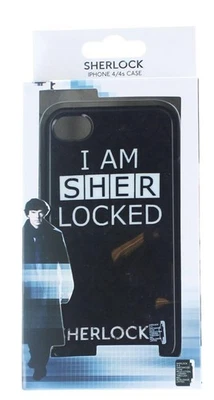 Funda rígida a presión Sherlock Holmes iPhone 4 I Am Sher bloqueada Foto 1 de 2