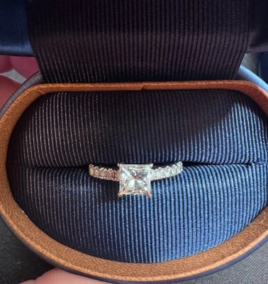 Leo Diamond Engagement Ring 1.38ctw (1.02ct Center) - Image 1 of 3