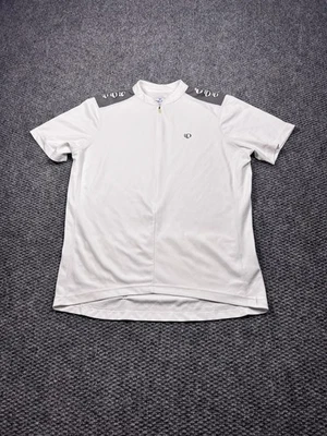 Camiseta deportiva de ciclismo Pearl Izumi Select Series para hombre XL blanca manga corta cremallera completa Foto 1 de 4