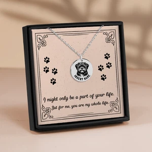 Personalized Havanese engraved necklace with jewelry gift box and message card - Picture 1 of 21