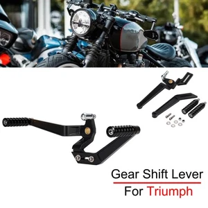 Gear Shifter Lever Shift Peg For Triumph Bonneville 1200 Bobber 17+ Heel Toe Kit - Bild 1 von 16