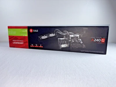 Kit de refrigeración líquida EK Fluid Gaming A240G para CPU Intel/AMD y GPU NVIDIA - NUEVO Foto 1 de 4