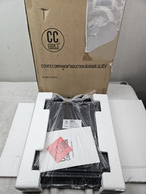 QUEMADOR DE INDUCCIÓN COOKS COMPANION NEGRO 1500W NUEVO EN CAJA Foto 1 de 4