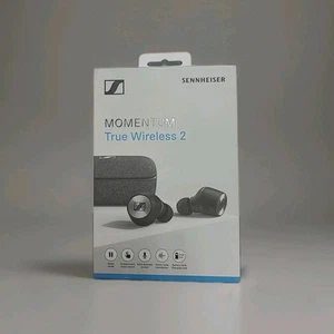 Sennheiser MOMENTUM True Wireless 2 Bluetooth Earbuds IPX4 NEW Ships FREE In US - Picture 1 of 7