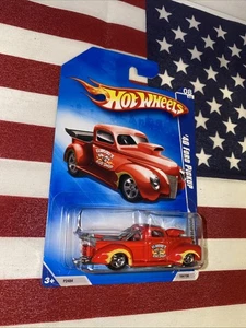 2009 Hot Wheels 40' Ford Pickup #164/190 Modified Rides Red - Picture 1 of 4