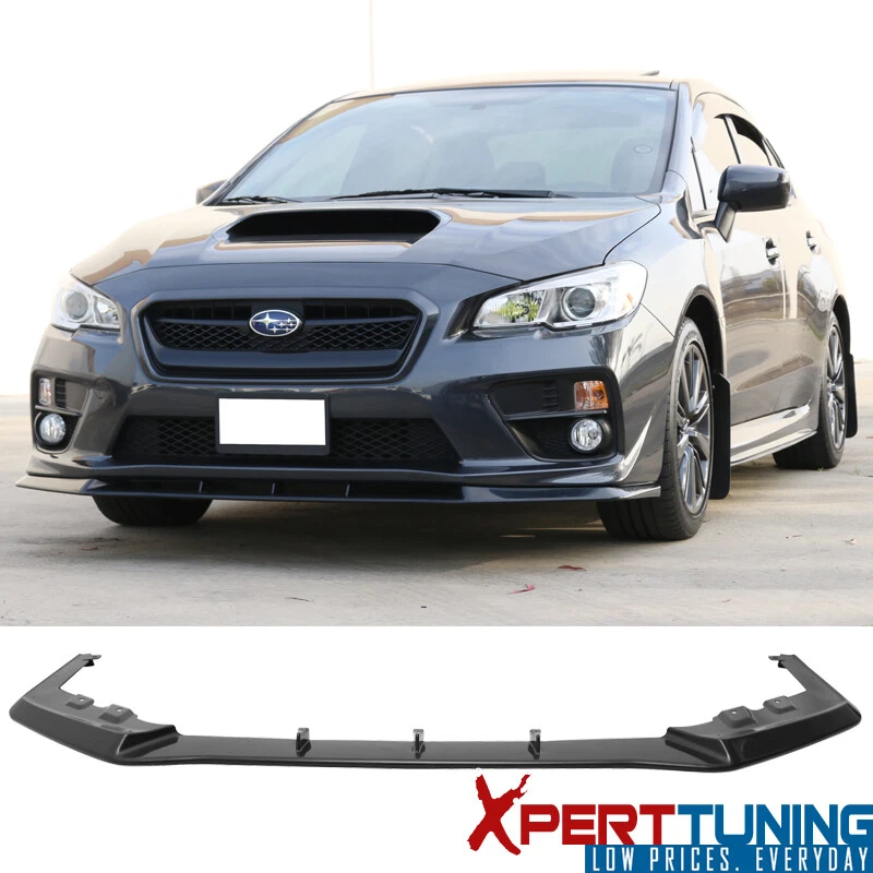 Fits 15-17 Subaru WRX STI MP Style Unpainted Front Bumper Lip Air Dam Spoiler Foto 1 de 4