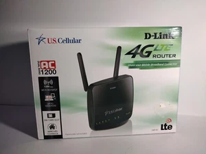 D-Link 4G LTE DWR-961 U.S Cellular High-Speed Wireless WI-FI Router 32 WPA2 - Picture 1 of 2