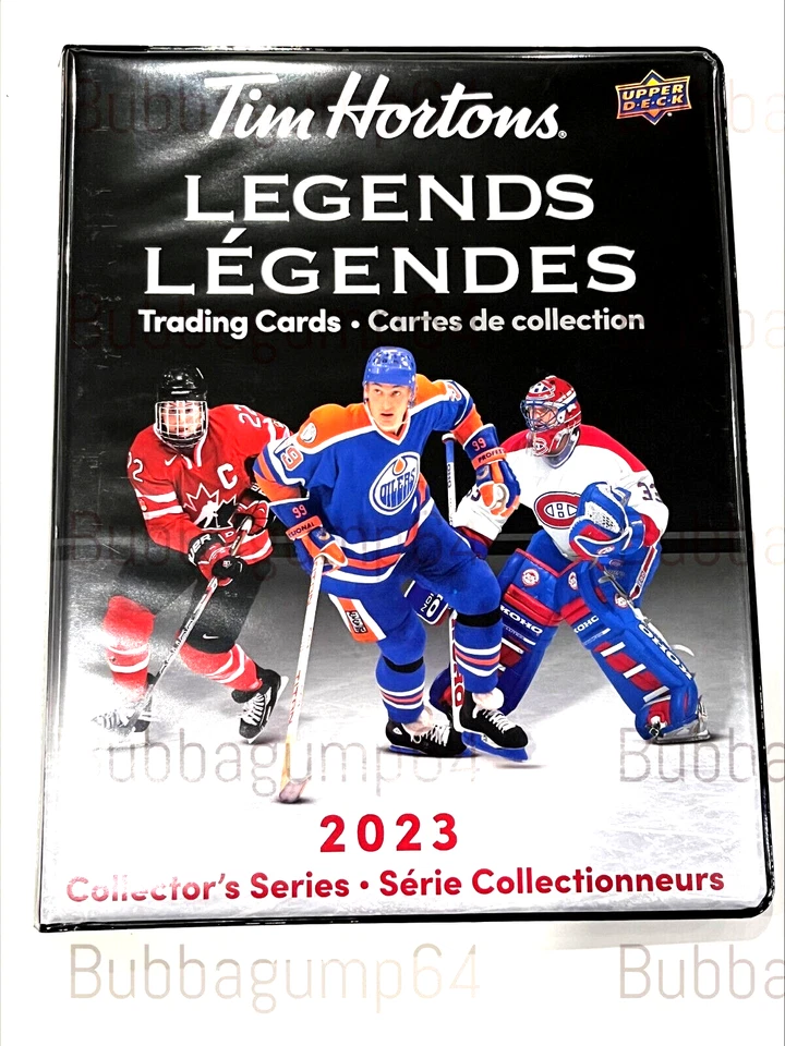 2023 UD TIM HORTONS LEGENDS LIMITED EDITION BINDER - In Great Condition - Image 1 of 1