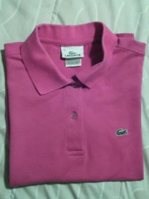 ДЕВОЧКИ RASPBERRY LACOSTE РУБАШКА-ПОЛО РАЗМЕР: 36 GUC - Изображение 1 из 4
