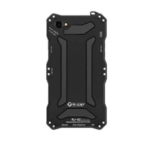 R-JUST Color Puro Antigolpes A Prueba de Polvo Armadura Metal Funda Protectora, Para iPhone 6 - Imagen 1 de 8