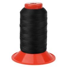 Black Strong Nylon Sewing Thread Large 500meters Heavy Duty Spools