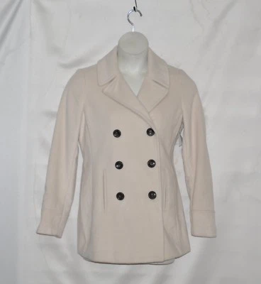 Chaquetón Joan Rivers Doble Pecho Talla S Marfil Foto 1 de 2