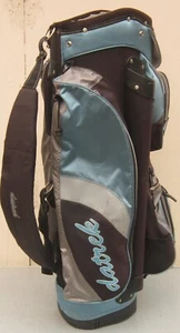 DATREK 14-Way IDS GOLF CART BAG w/ Rain Cover Ball Drop Umbrella Holder - Picture 1 of 10