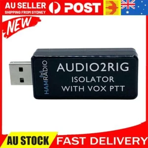 AUDIO2RIG Sound Card Adapter Supports VOX PTT Control for KENWOOD ICOM YAESU - Zdjęcie 1 z 12