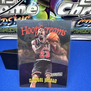 1997 Topps Stadium Club Hoop Screams Micheal Jordan #HS10 - Picture 1 of 2